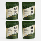 This is a set of four 30g packs of “Matcha Sei-Jaku.” You get four packs for the price of three, making this a great value.
